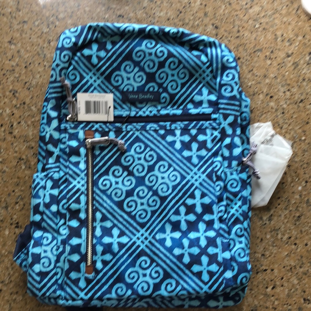 Vera Bradley Small Backpack Cuban Tiles